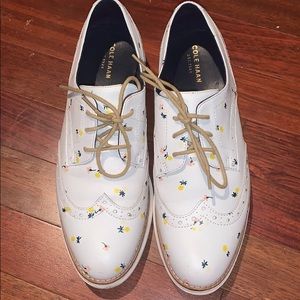 Cole Haan flower shoes